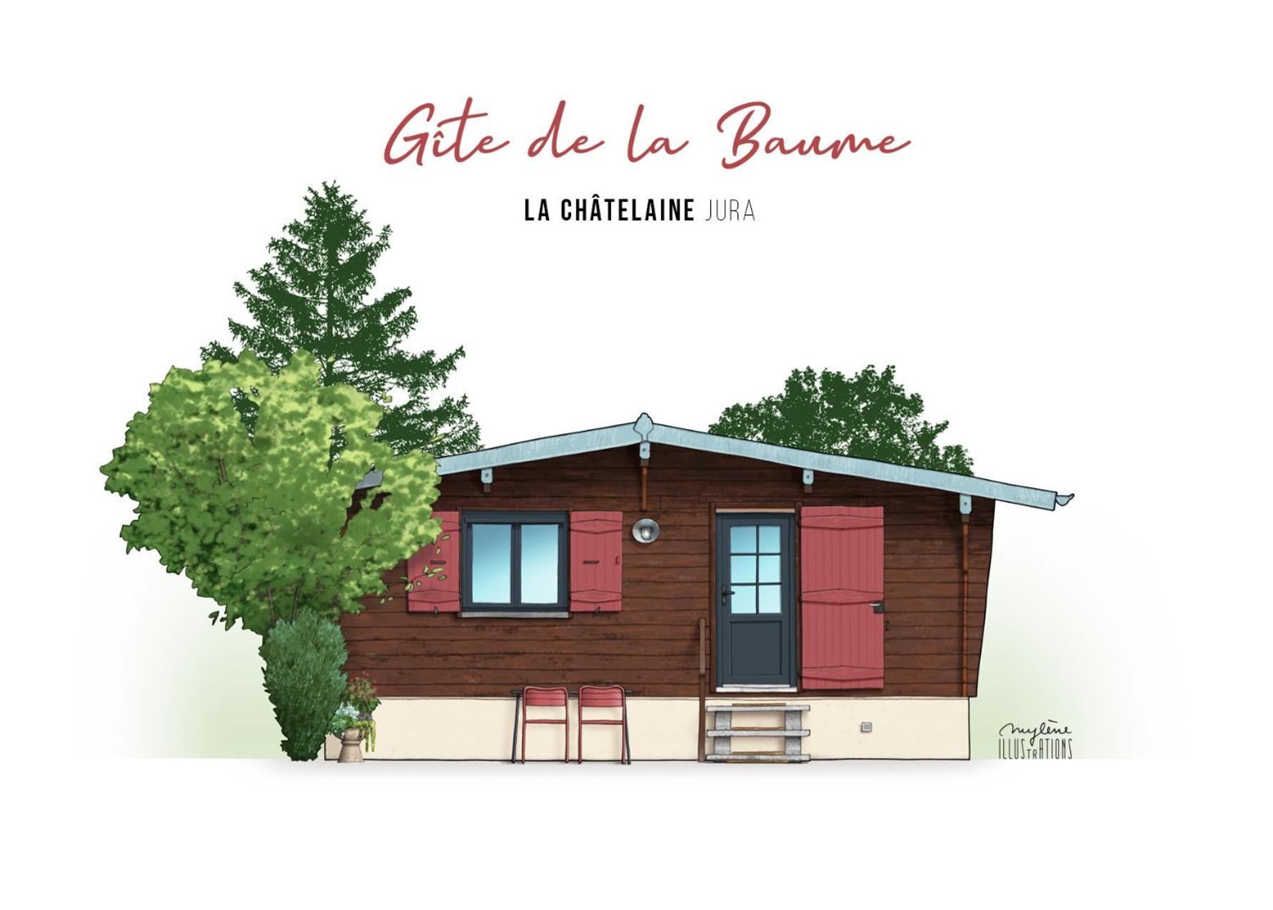 Chalet De La Baume La Chatelaine Экстерьер фото